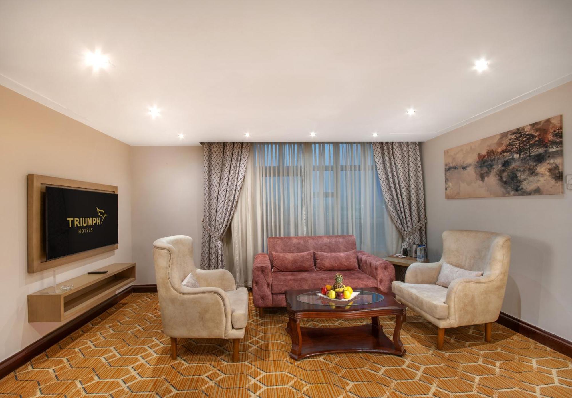 Triumph Plaza Hotel Kairo Værelse billede